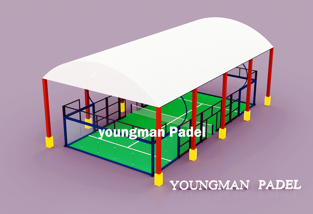 Panoramic Padel Court Roof