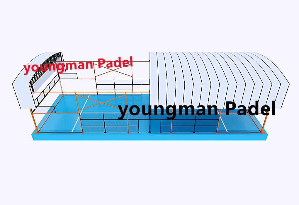 Retractable Padel Courts Roof Cover