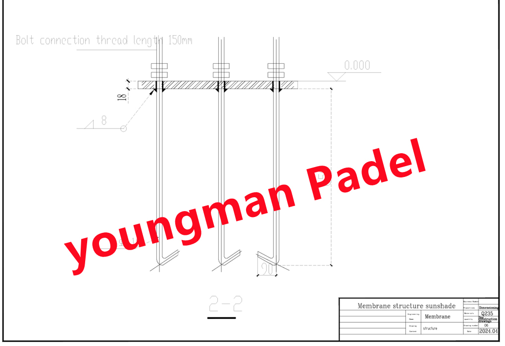 Padel Court Roof structure systems