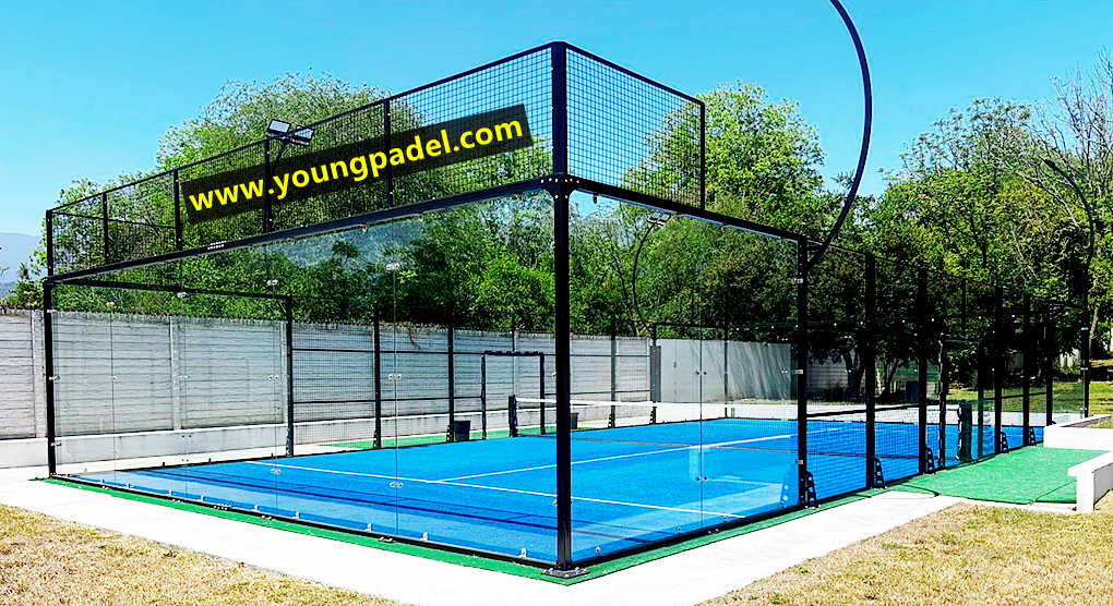 India - 69 Sets Panoramic Padel Tennis Courts Installed
