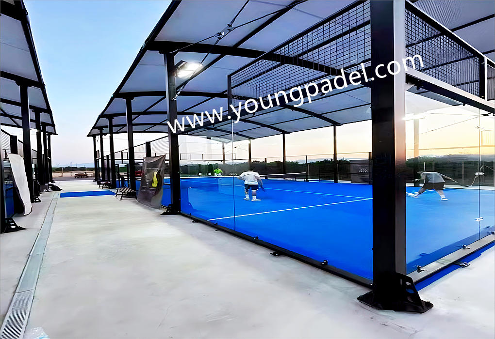 Poland- 36 Sets Padel Courts With Roof Installed